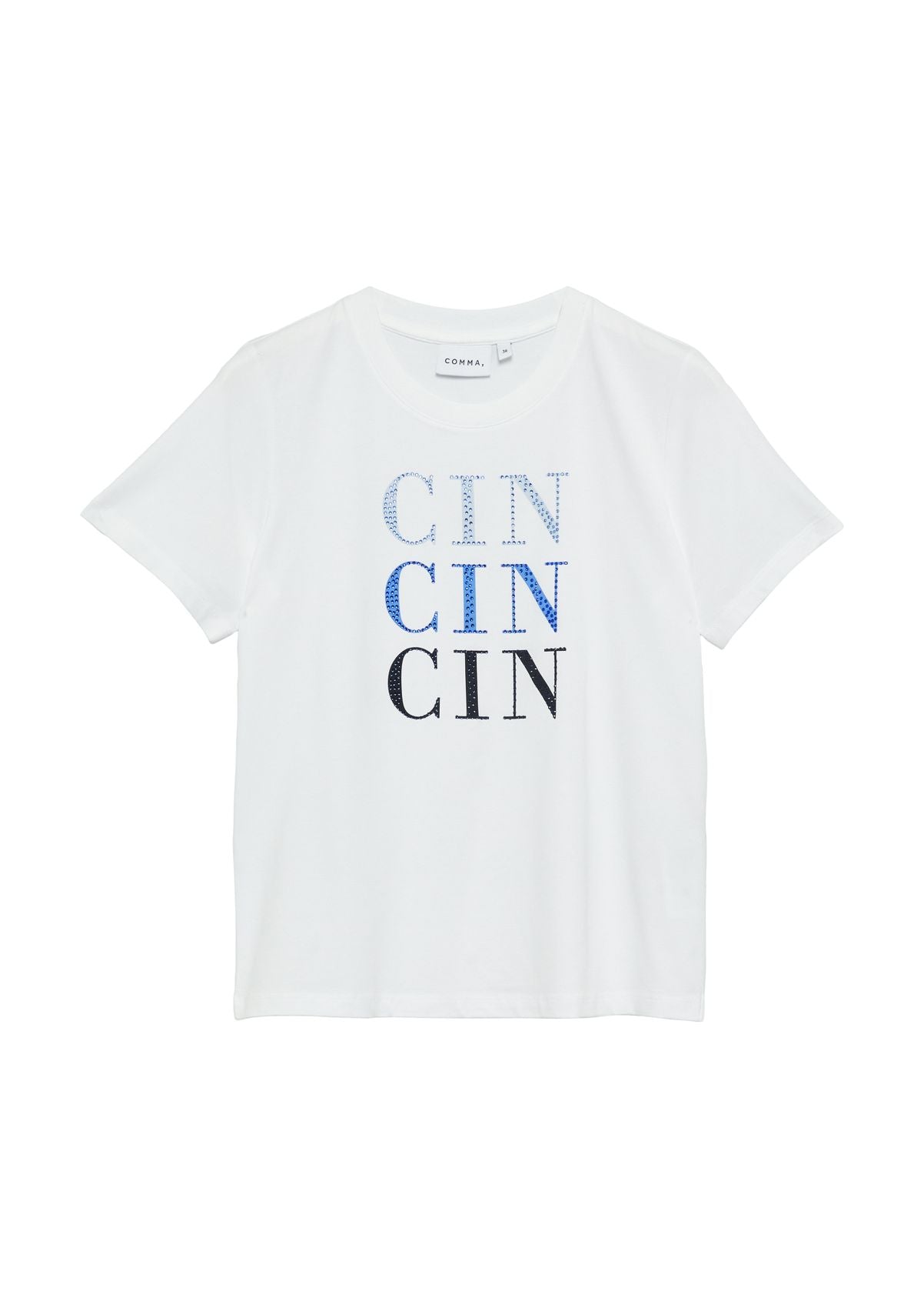 COMMA T-Shirt mit Artwork