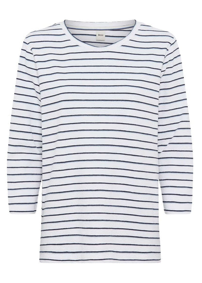 BRAX Gestreiftes Langarmshirt "Bonnie"