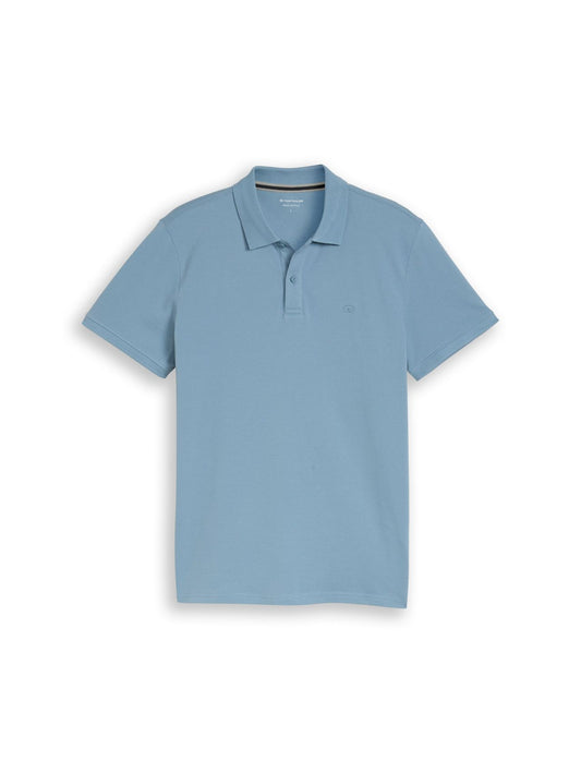 TOM TAILOR Piqué Poloshirt mit Logo-Stickerei L