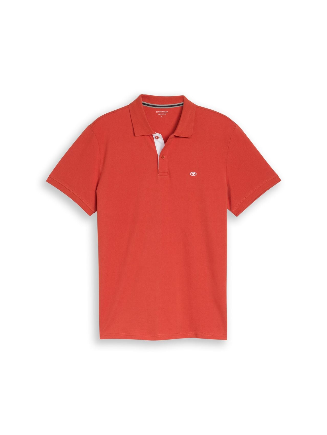 TOM TAILOR Piqué Poloshirt mit Logo-Stickerei