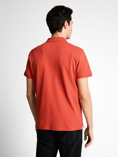 TOM TAILOR Piqué Poloshirt mit Logo-Stickerei