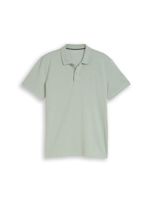 TOM TAILOR Piqué Poloshirt mit Logo-Stickerei
