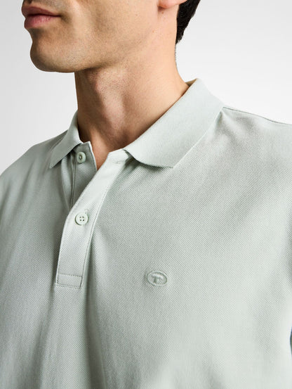 TOM TAILOR Piqué Poloshirt mit Logo-Stickerei