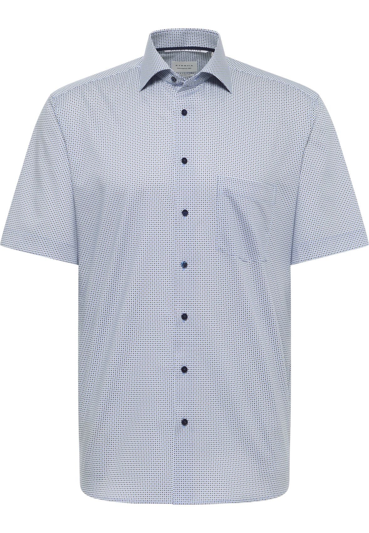 ETERNA Hemd Twill Kurzarm