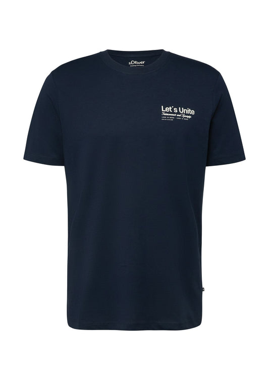 S.OLIVER T-Shirt mit Frontprint