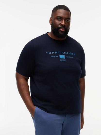 TOMMY HILFIGER BT-BRAND LOVE MONO STACK TEE-B 3XLT
