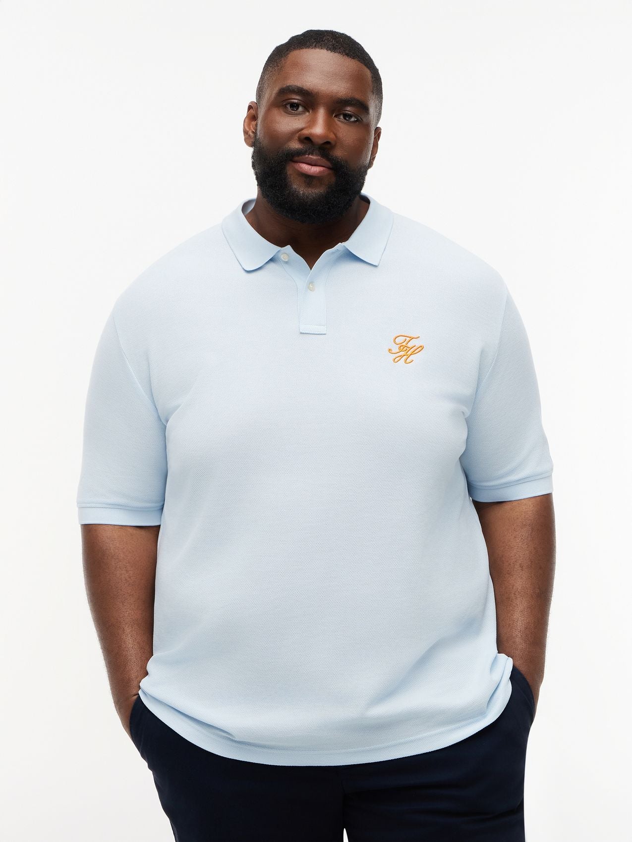 TOMMY HILFIGER BT-TH SCRIPT REG POLO-B