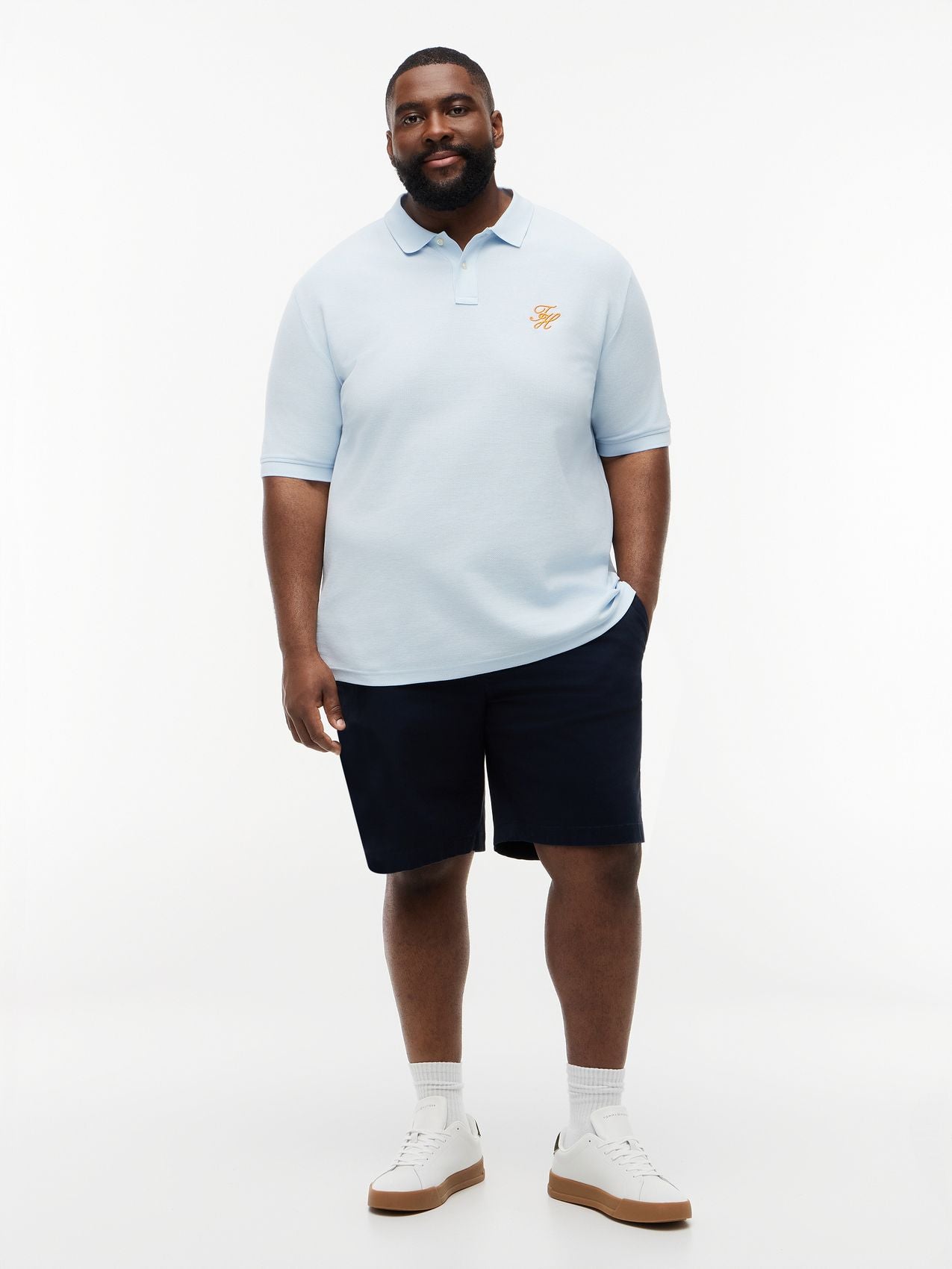 TOMMY HILFIGER BT-TH SCRIPT REG POLO-B