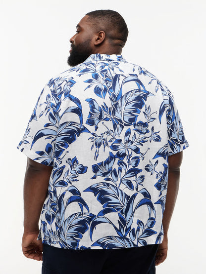 TOMMY HILFIGER BT-LINEN FLORAL AOP SS RF-B 1/2