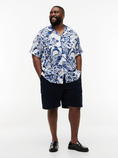 TOMMY HILFIGER BT-LINEN FLORAL AOP SS RF-B 1/2