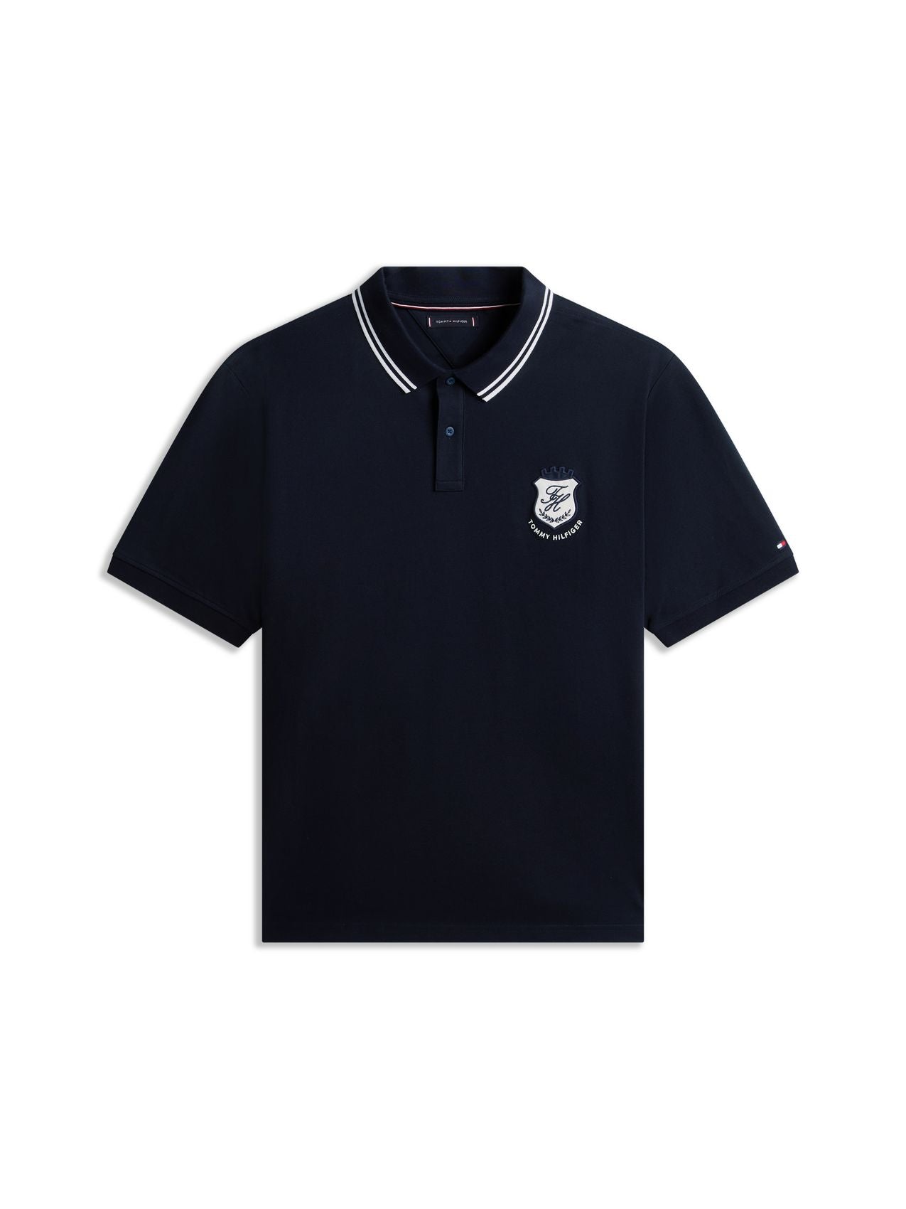 TOMMY HILFIGER BT-PIQUE BADGE REG POLO-B