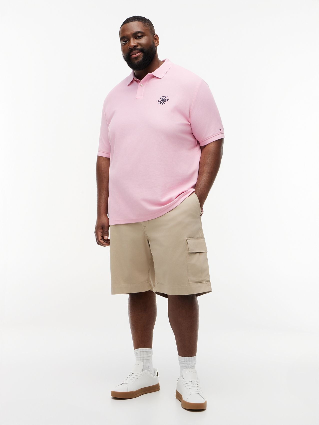 TOMMY HILFIGER BT-TH SCRIPT REG POLO-B
