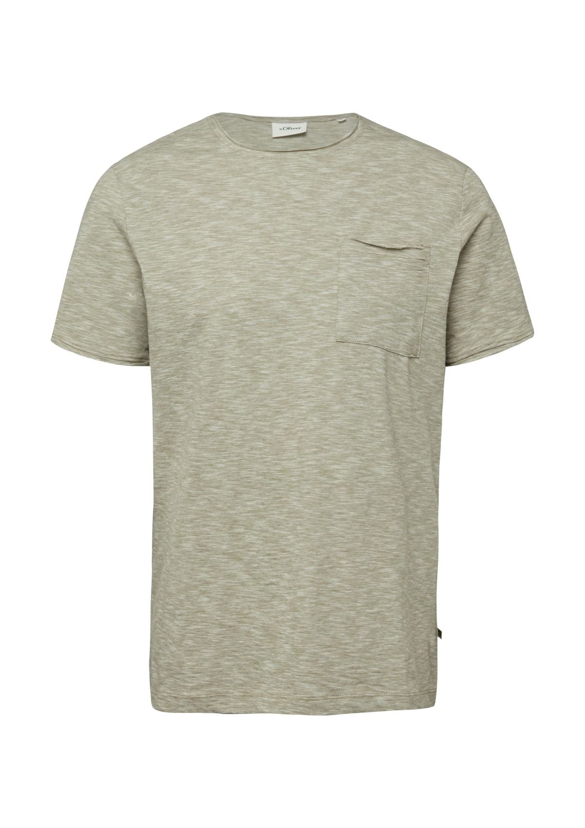 S.OLIVER T-Shirt mit Brusttasche und Rollsaum XL