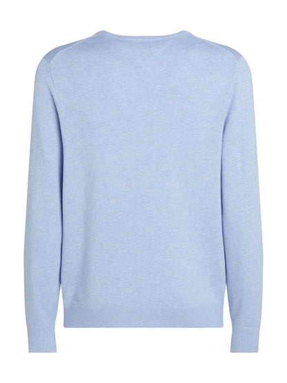 TOMMY HILFIGER Flag Embroidery Crew Neck Jumper