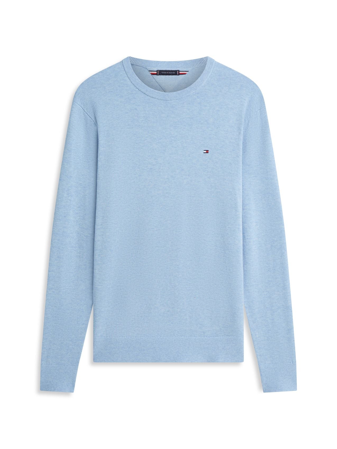 TOMMY HILFIGER Flag Embroidery Crew Neck Jumper