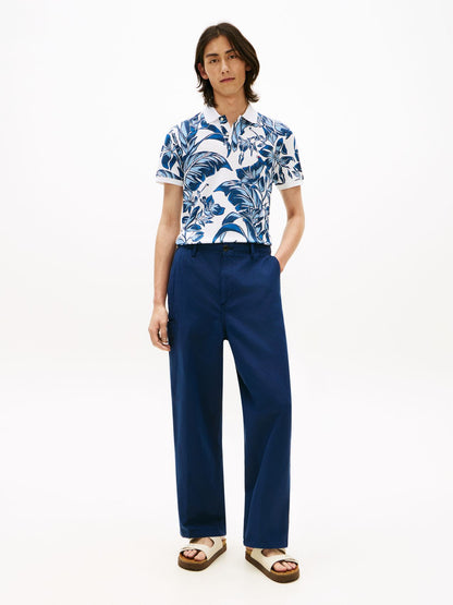 TOMMY HILFIGER FLORAL AOP REG POLO