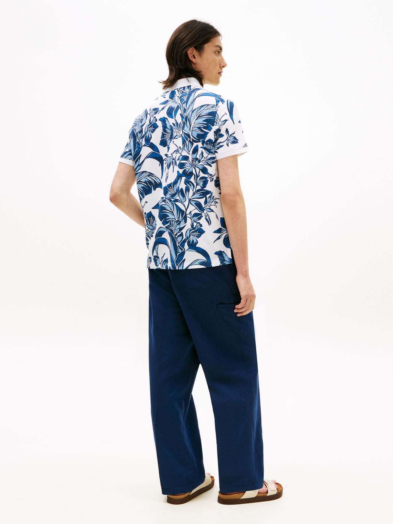 TOMMY HILFIGER FLORAL AOP REG POLO