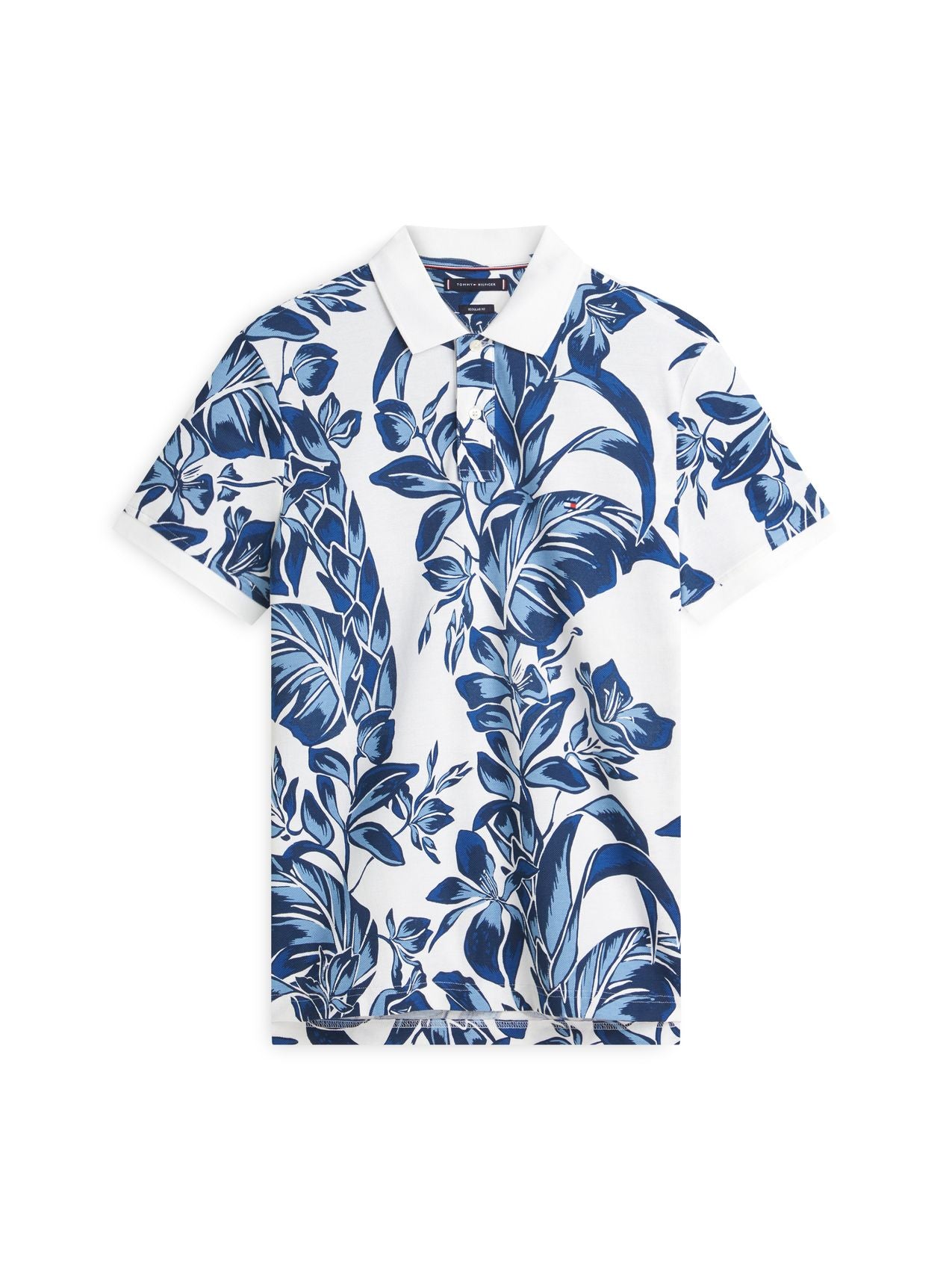 TOMMY HILFIGER FLORAL AOP REG POLO