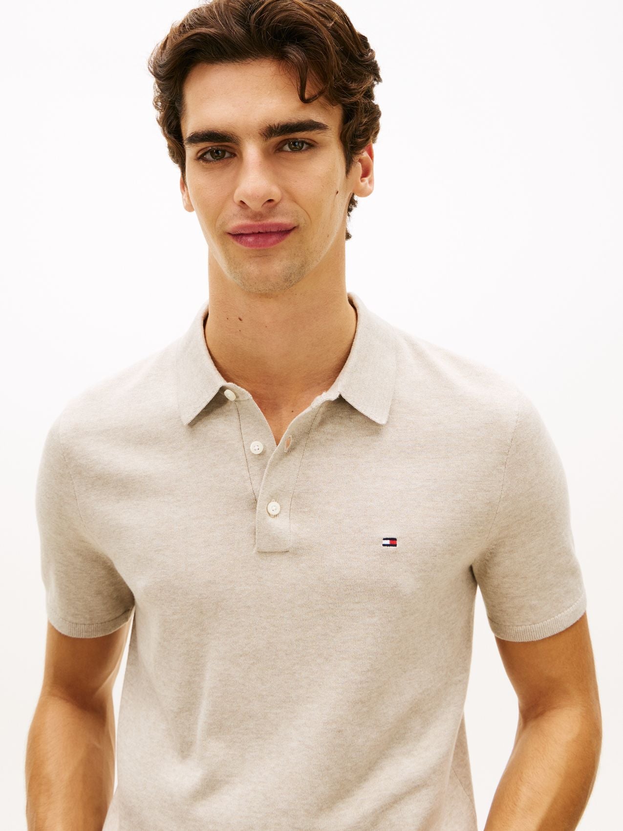TOMMY HILFIGER Regular Fit Knit Polo Shirt