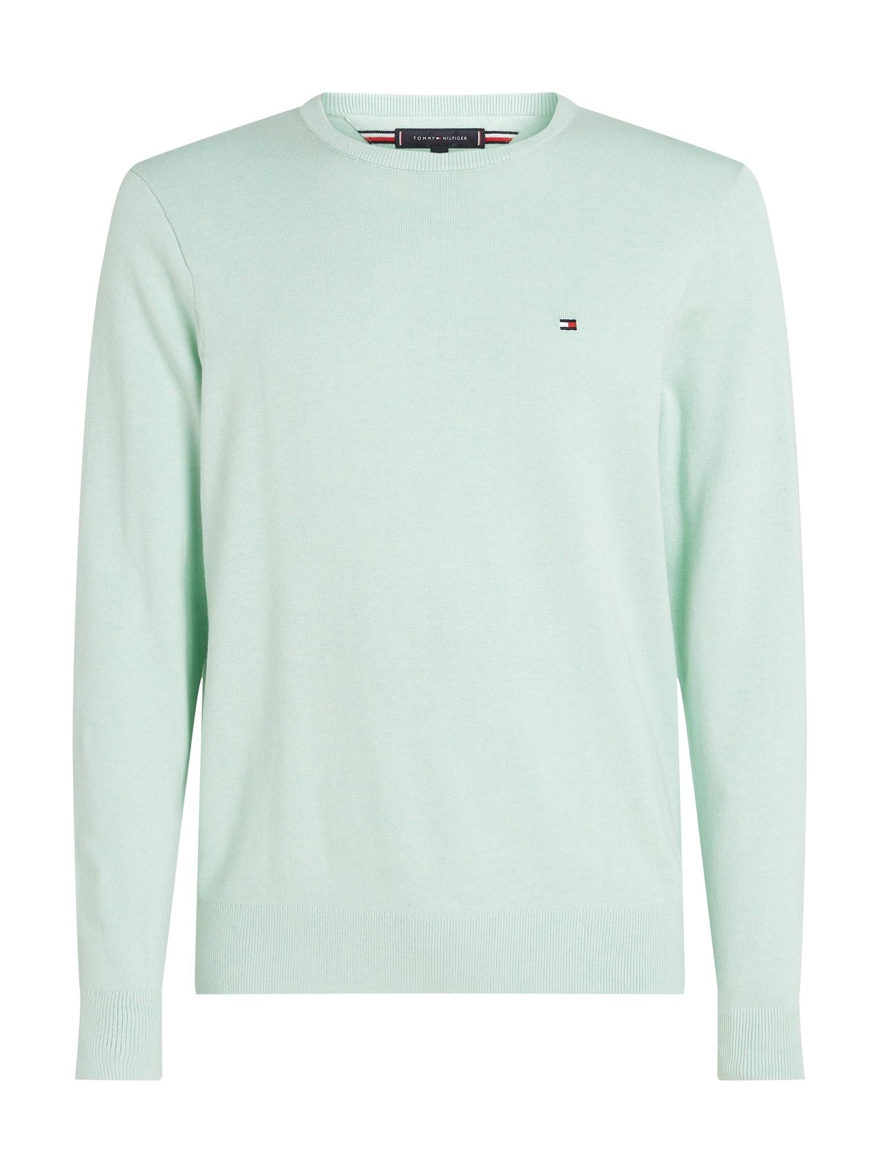 TOMMY HILFIGER Flag Embroidery Crew Neck Jumper
