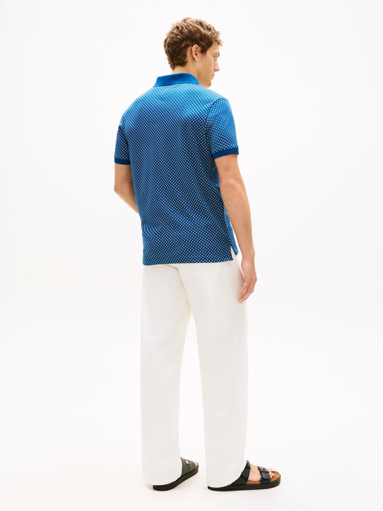TOMMY HILFIGER Regular Fit Print Polo Shirt