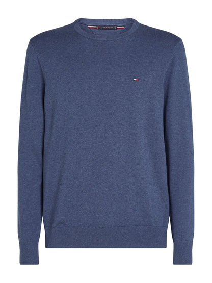 TOMMY HILFIGER Flag Embroidery Crew Neck Jumper