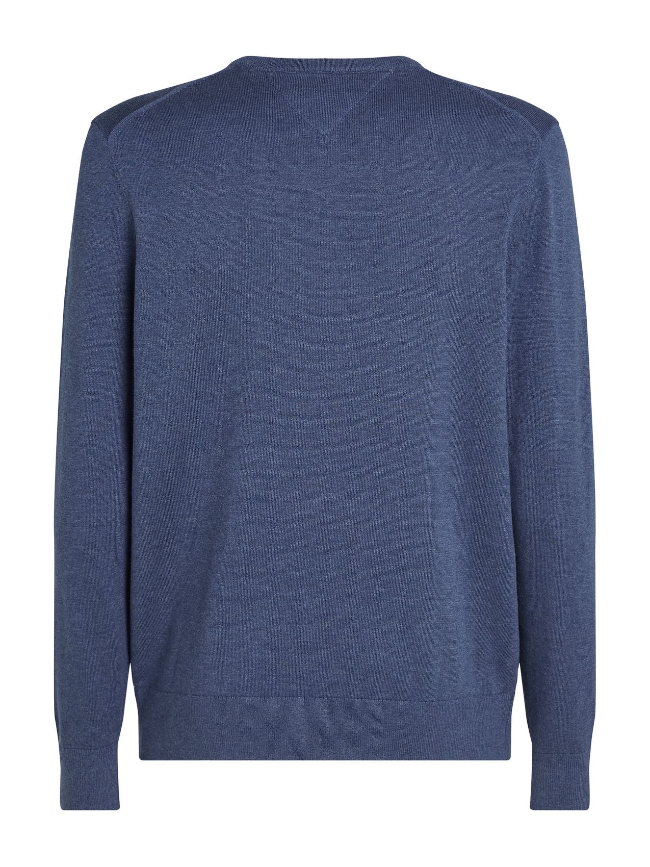 TOMMY HILFIGER Flag Embroidery Crew Neck Jumper