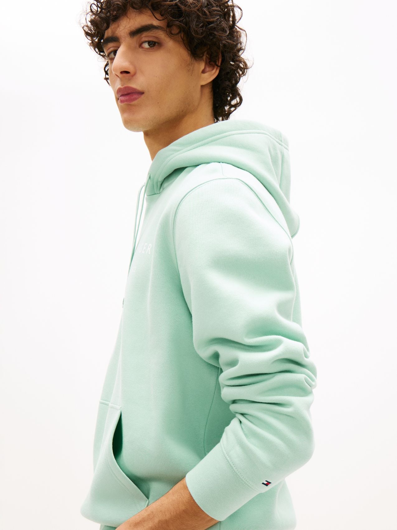 TOMMY HILFIGER Hoodie mit TH-Logoprint