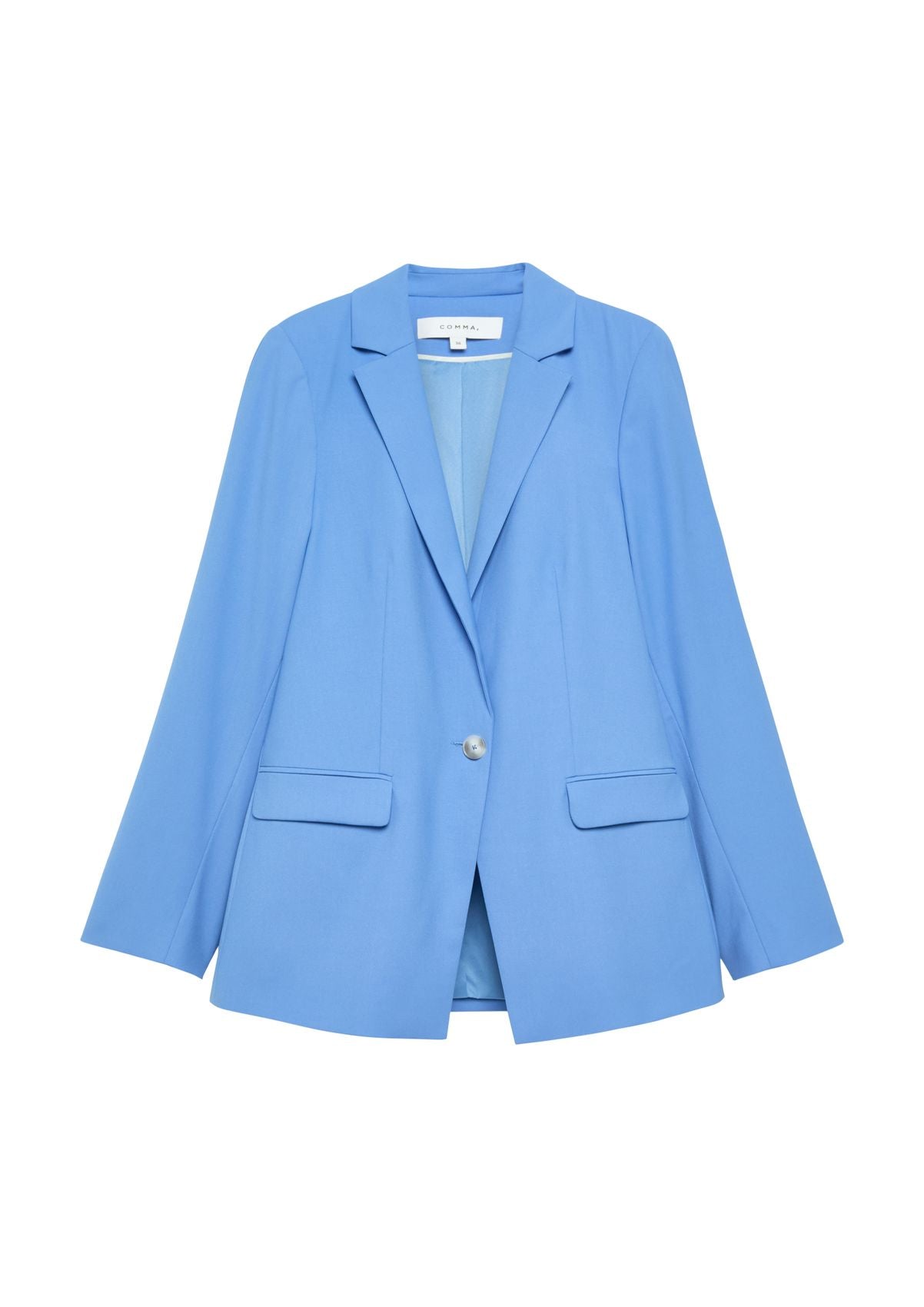 COMMA Viskose Stretch Ein-Knopf Blazer