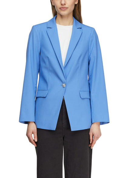 COMMA Viskose Stretch Ein-Knopf Blazer