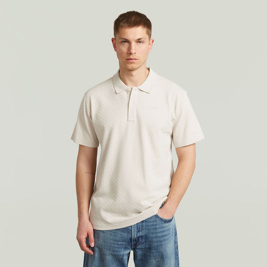 G-STAR Core regular jacquard polo s\s
