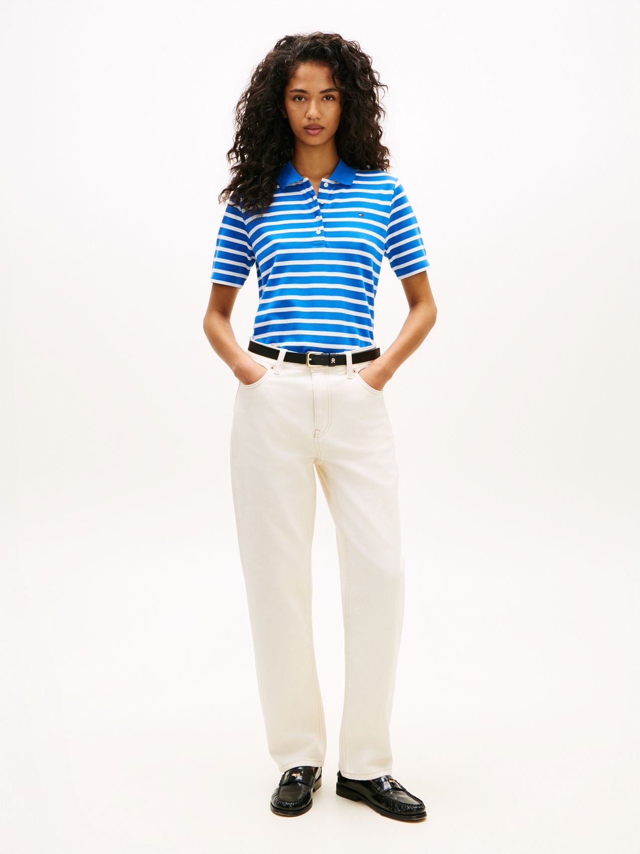 TOMMY HILFIGER Piqué-Poloshirt, Regular Fit, 1985