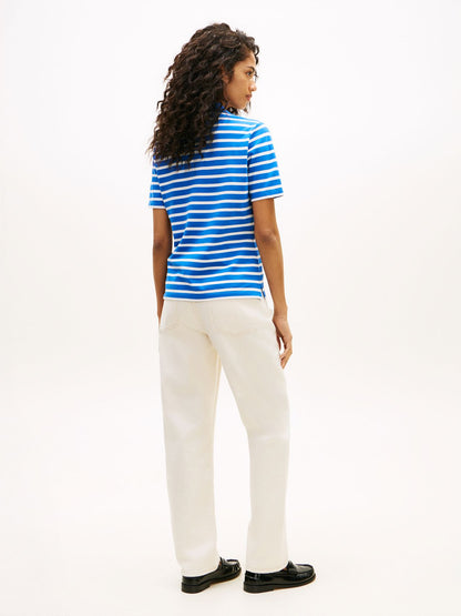 TOMMY HILFIGER Piqué-Poloshirt, Regular Fit, 1985