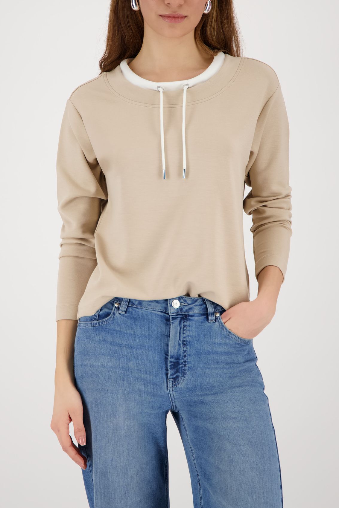 MONARI Sweatshirt, sand 42