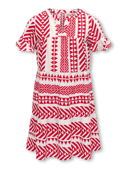 ONLY KOGALBERTE LIFE SS AOP DRESS PTM