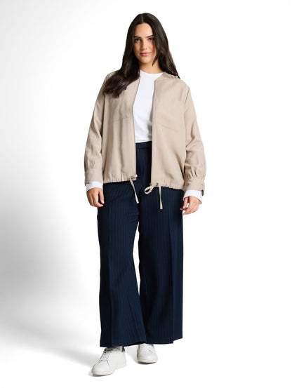 TOM TAILOR Plus Size - Loose Fit Bomberjacke mit Brusttaschen
