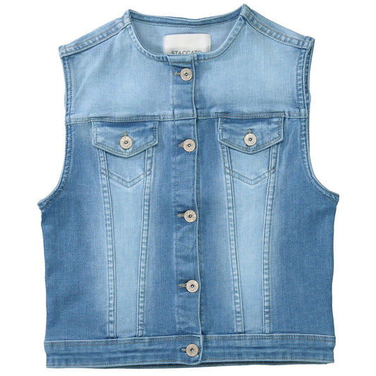 STACCATO Md.-Denimweste 152