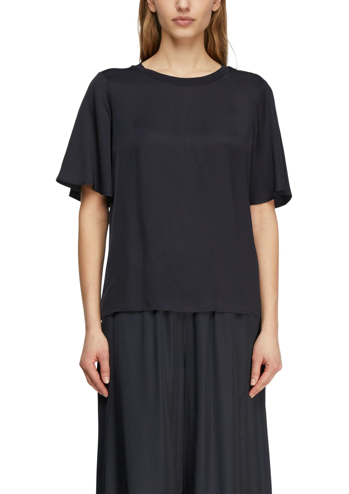 COMMA Blusenshirt mit Volantärmeln