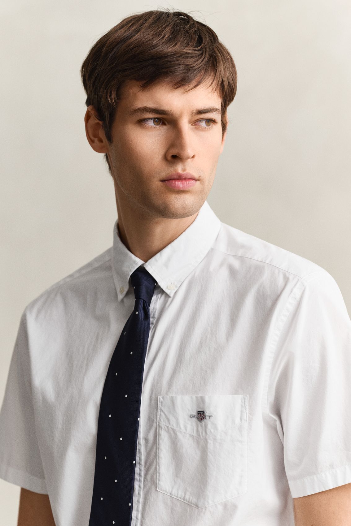 GANT Classic Kurzarmhemd aus Popeline