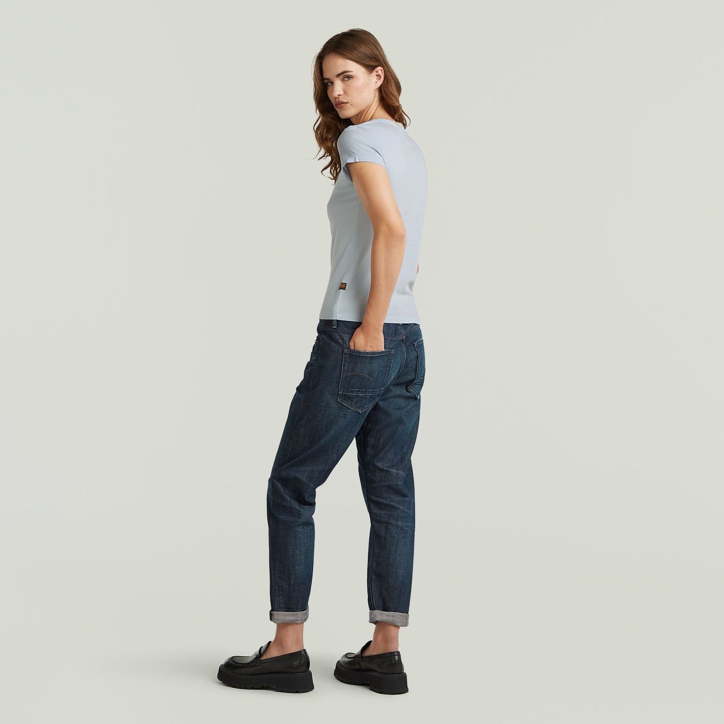 G-STAR Overdyed eyben slim v t 2.0 wmn