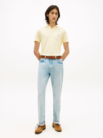 TOMMY HILFIGER Regular Fit Textured Oxford Pique Polo Shirt