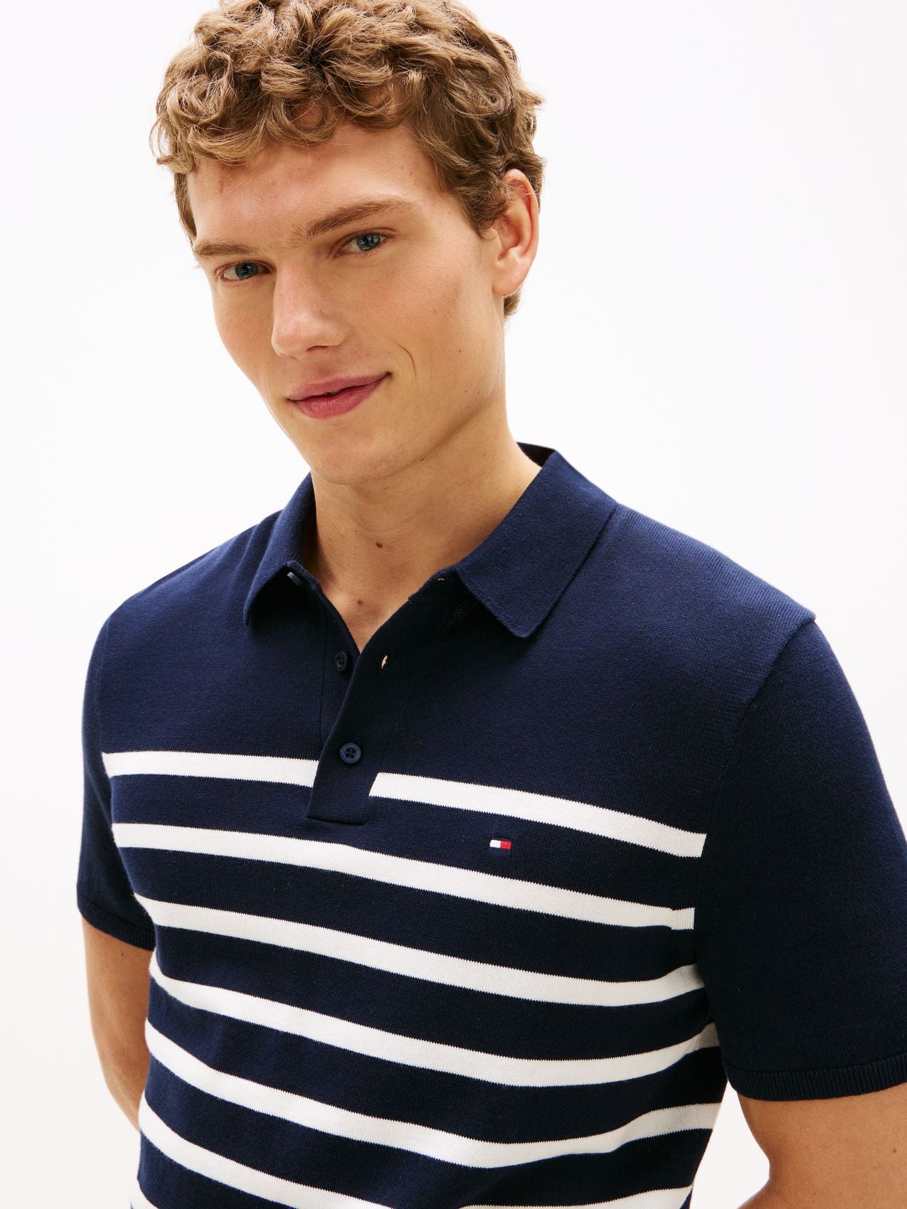 TOMMY HILFIGER Regular Fit Knit Polo Shirt