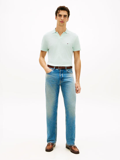 TOMMY HILFIGER Regular Fit Textured Oxford Pique Polo Shirt