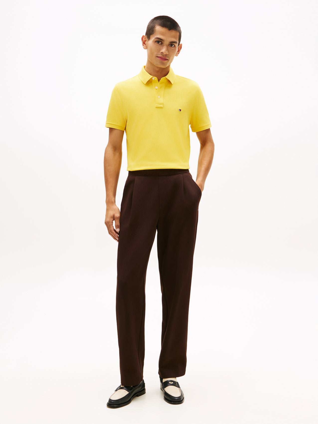 TOMMY HILFIGER 1985 Slim Fit Pique Polo Shirt