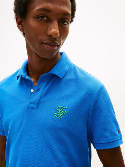TOMMY HILFIGER Polohemd aus Piqué mit TH-Logo