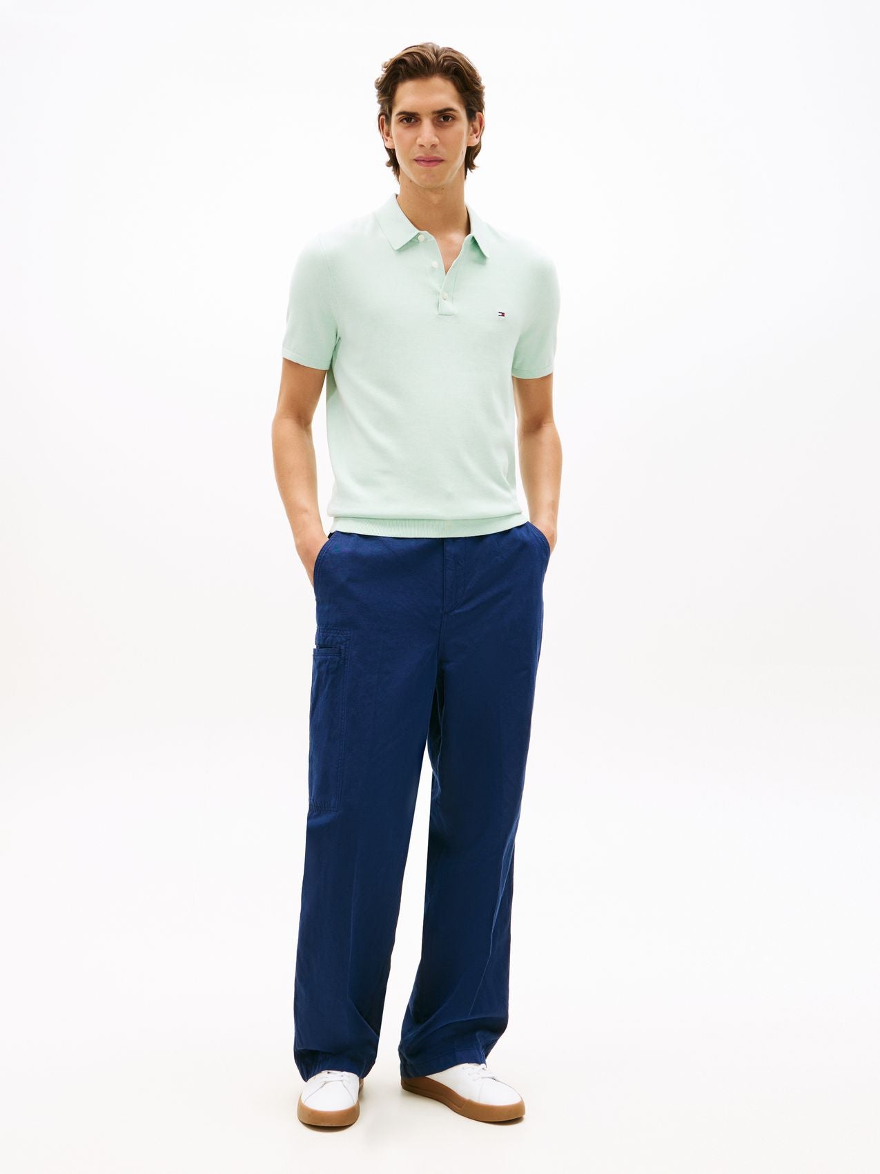 TOMMY HILFIGER Regular Fit Knit Polo Shirt