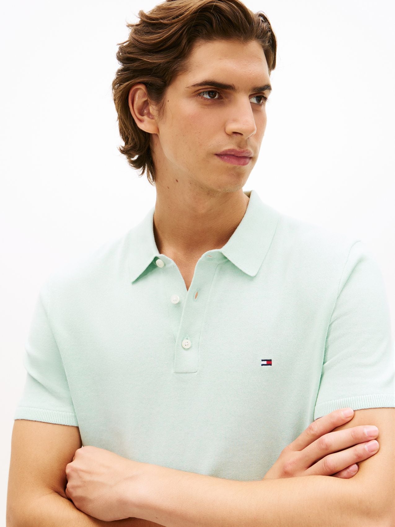 TOMMY HILFIGER Regular Fit Knit Polo Shirt