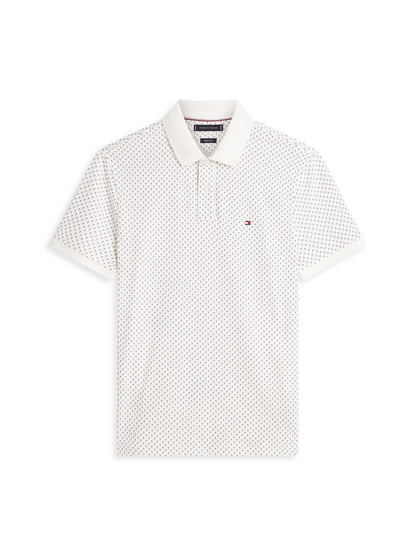 TOMMY HILFIGER Regular Fit Print Polo Shirt