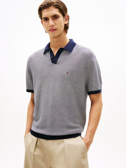 TOMMY HILFIGER Relaxed Fit Knit Polo Shirt