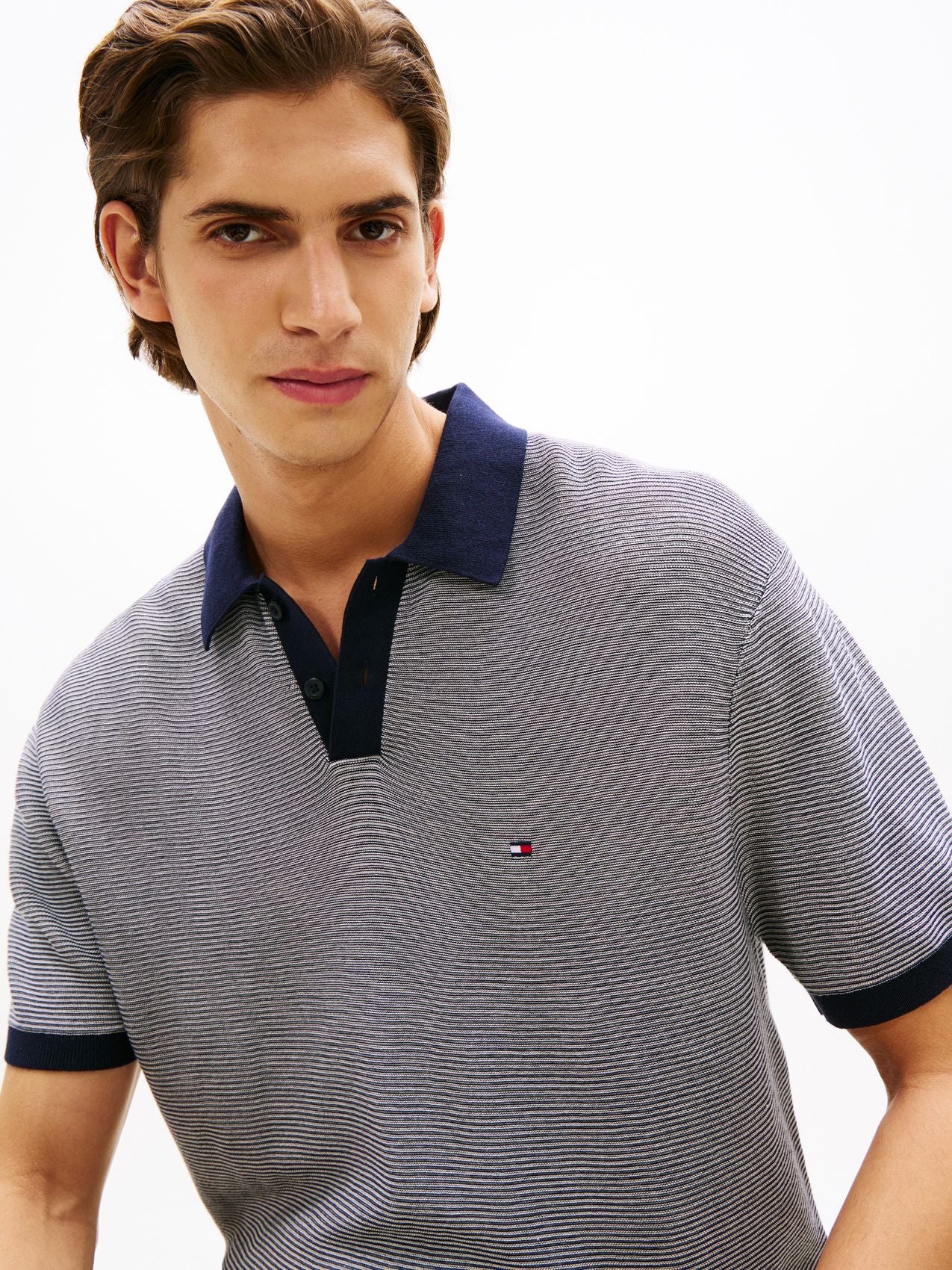 TOMMY HILFIGER Relaxed Fit Knit Polo Shirt